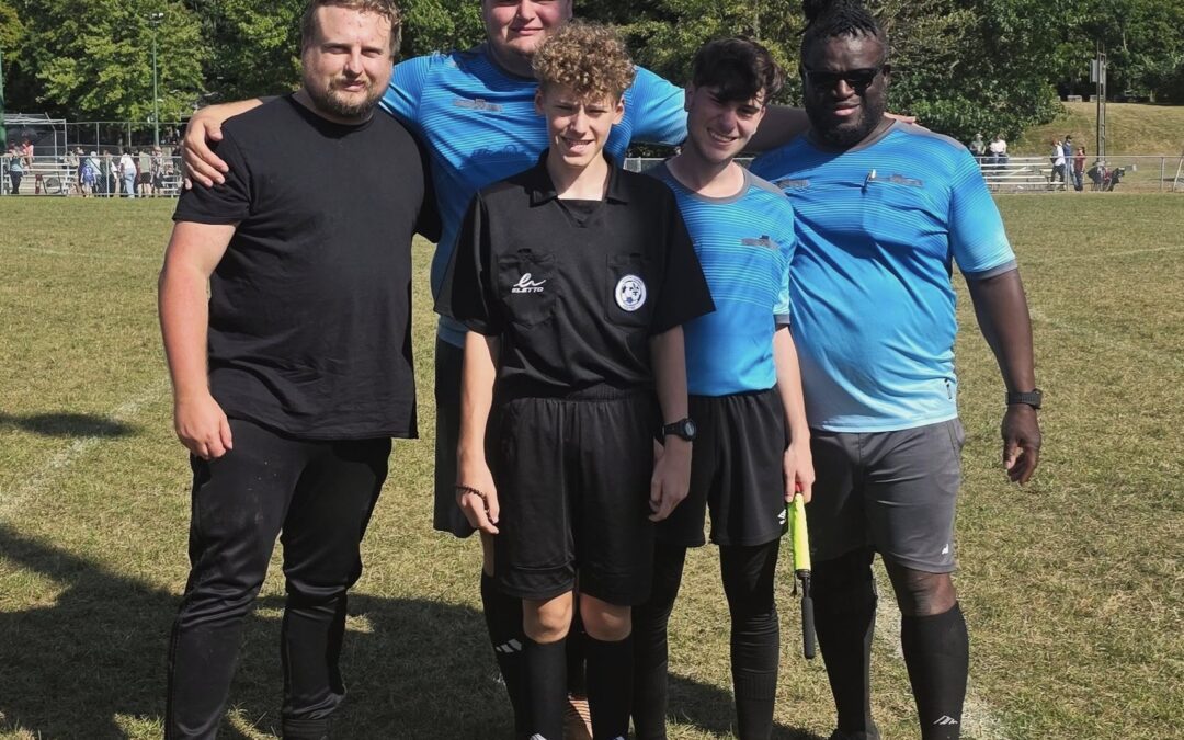 Arbitres de l&rsquo;ASMAV au Tournoi International de Soccer Jean-Yves Phaneuf de Granby