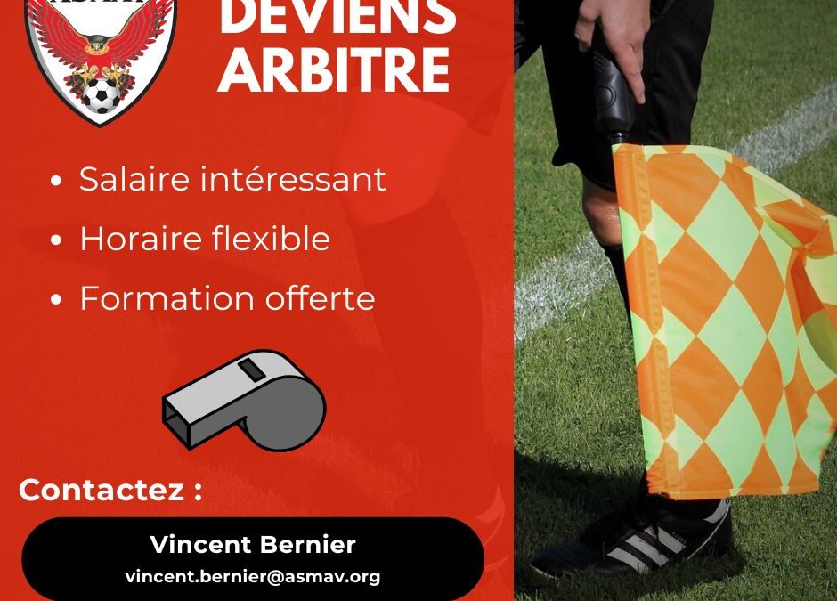 Recutement arbitres 2026