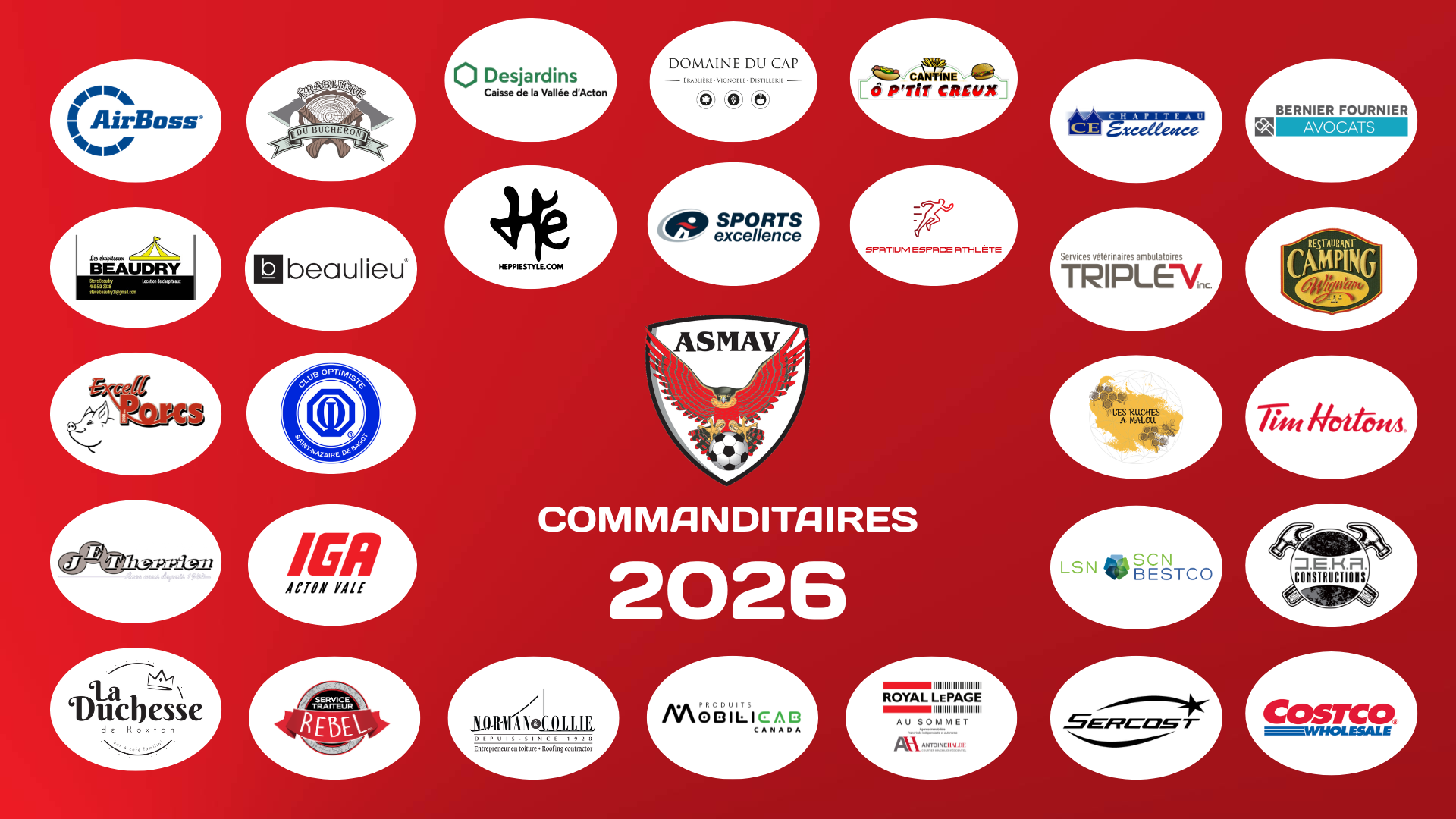 Commanditaires 2026